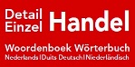 Dictionnaire néerlandais/allemand pour le commerce de détail