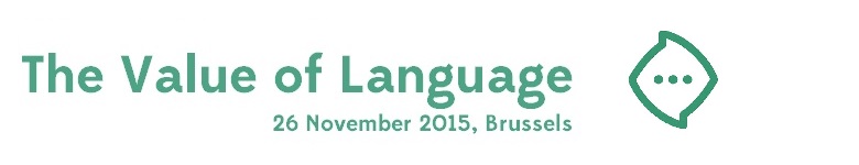 El valor de la Lengua II, 26 de noviembre 2015 Bruselas